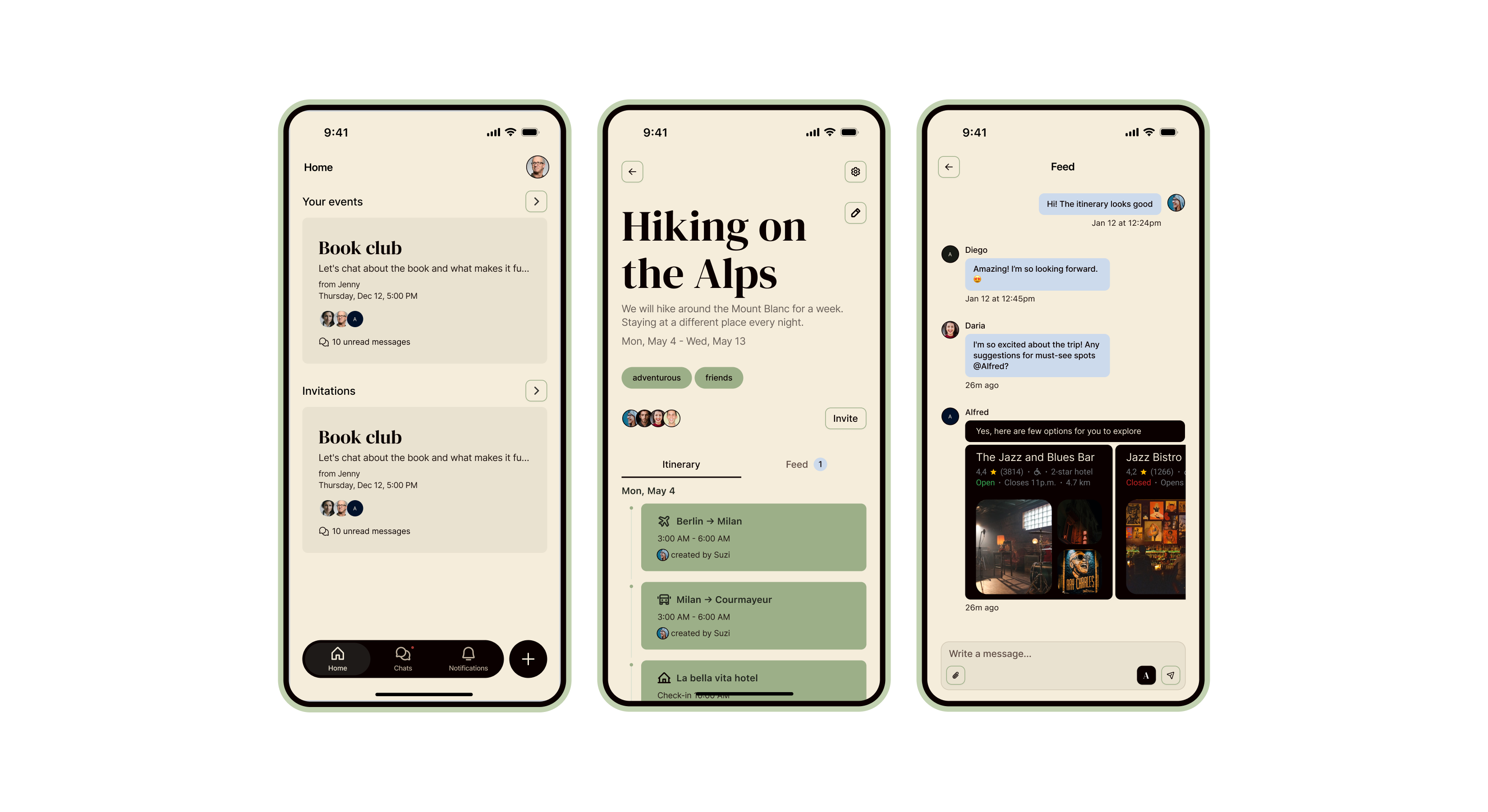 AI Butler for planing events